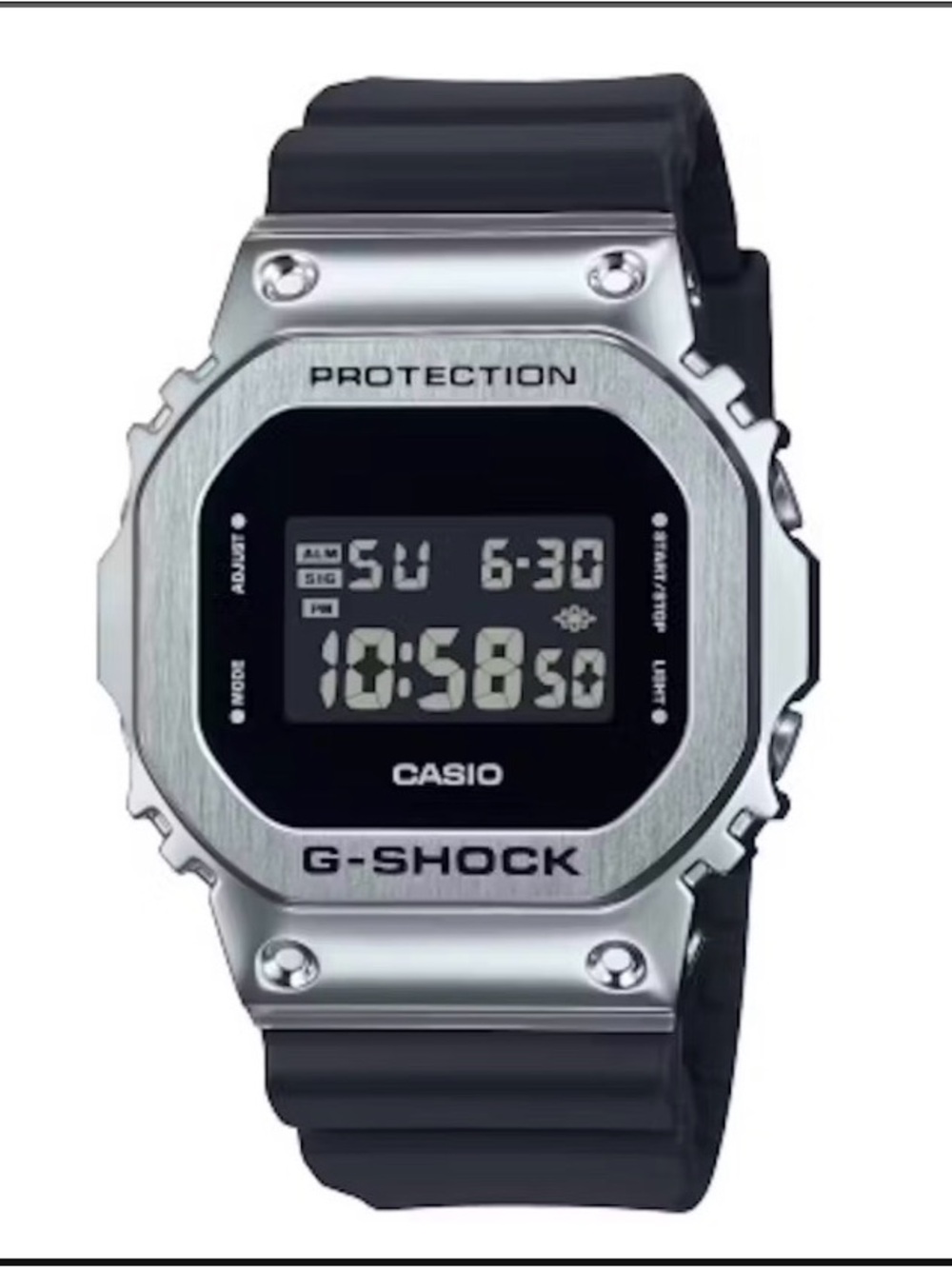 CASIO G-SHOCK GM-5600U-1JF Ryo Ishikawa Limited Edition Black Silver Watch